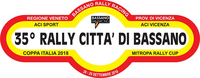 Aprono le iscrizioni al 35° Rally Città di Bassano