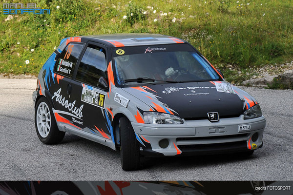 Manuel Bonfadini Rally del Sebino  Peugeot 106