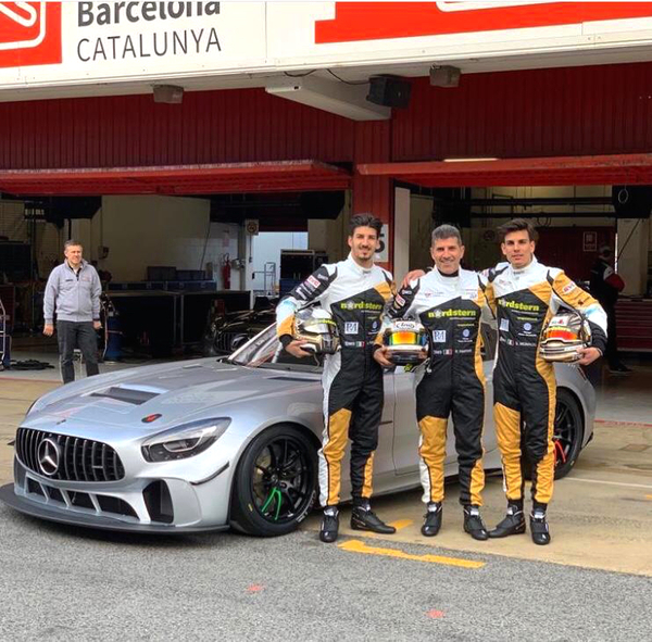 Primi test per Villorba Corse con Mercedes-AMG ed ACE1 a Barcellona