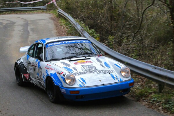 Esaltante podio per Da Zanche al Rally di Sanremo su Porsche 911