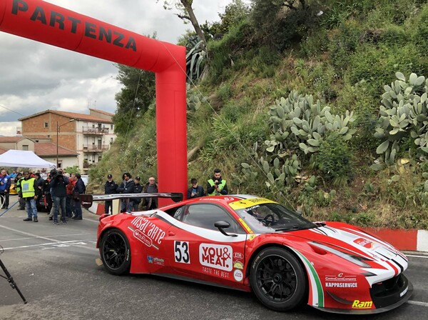 Luca Gaetani secondo di classe in Calabria