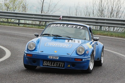 Balletti Motorsport alla cronoscalata Trento Bondone con tre Porsche
