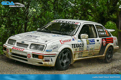 Gabriele Rossi San marino rally Show ford sierra cosworth