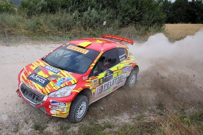 Andreucci Briani a podio nel 47° San Marino Rally su Peugeot