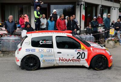 Marco Gianesini sesto al Rally del Sabino su Renault Clio 1600