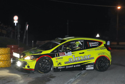 Rally Ronde di Sperlonga Andrea Minchella Ford Fiesta WRC vincitore