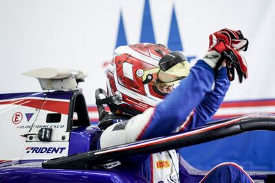 Devlin DeFrancesco nel FIA Formula 3 Championship con il Team Trident