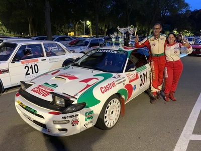 Scuderia Palladio Historic svetta a Salsomaggiore Erika Balboni Toyota celica