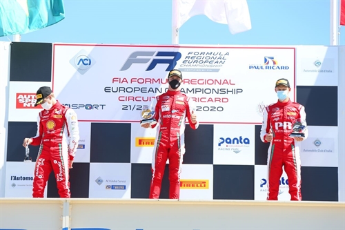 Formula Regional Paul Ricard Leclerc vince gara 3