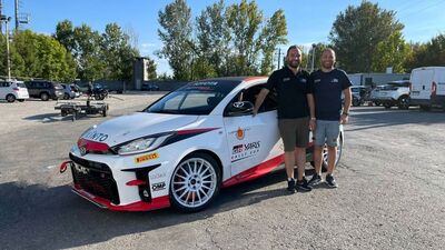 Mattia Colpani e Marco Demontis GR Yaris Elite Motorsport