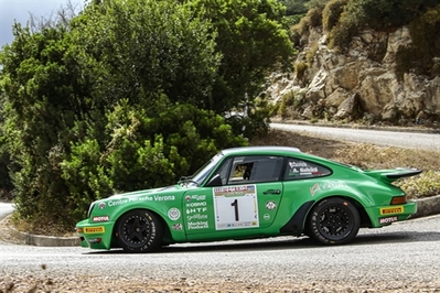 Alberto Salvini Davide Tagliaferri Porsche 911 Rs Rallye Elba Storico