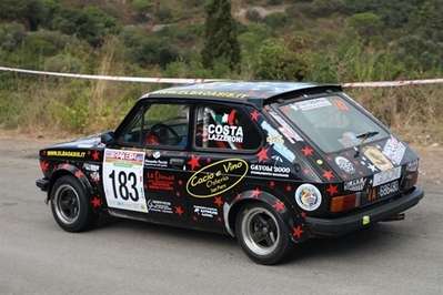 Rallye Elba Storico Marino Costa e Luca Lazzeroni Fiat 127 Sport