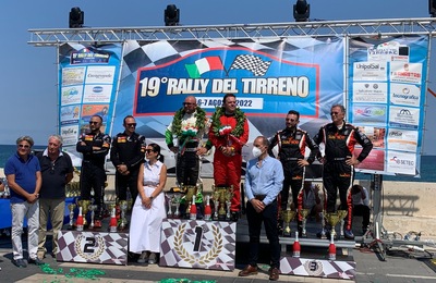 Marcello Rizzo ed Antonio Pittella vincono il Rally del Tirreno
