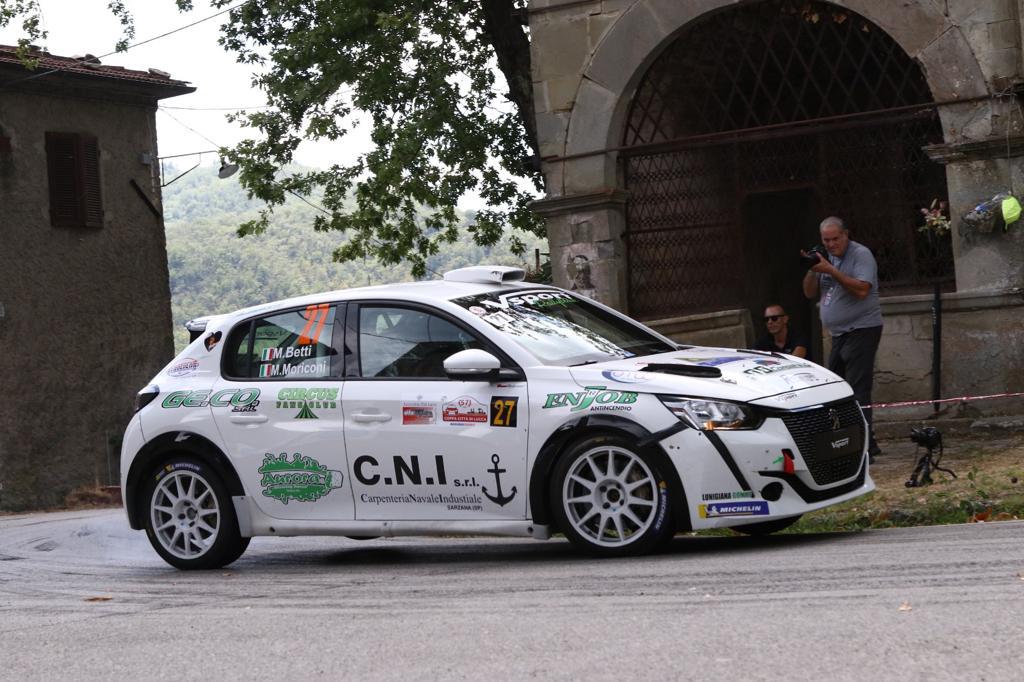 BB Competition “in forze” al Rally di Casciana Terme Marco Betti