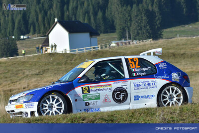 Massimiliano Meneghetti Rally Citt di Bassano Peugeot 208 R2