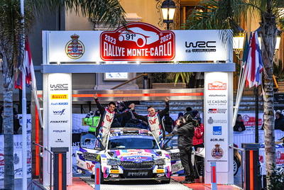 Christian Merli e Pintarally Motorsport Rally Monte Carlo