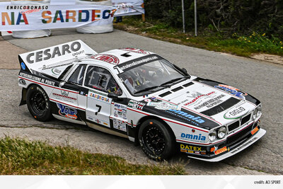 Trofeo Martini Rally Storico Costa Smeralda Enrico Bonaso Lancia Rally 037