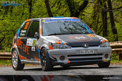 Manuel Bonfadini al Rally Coppa Valtellina